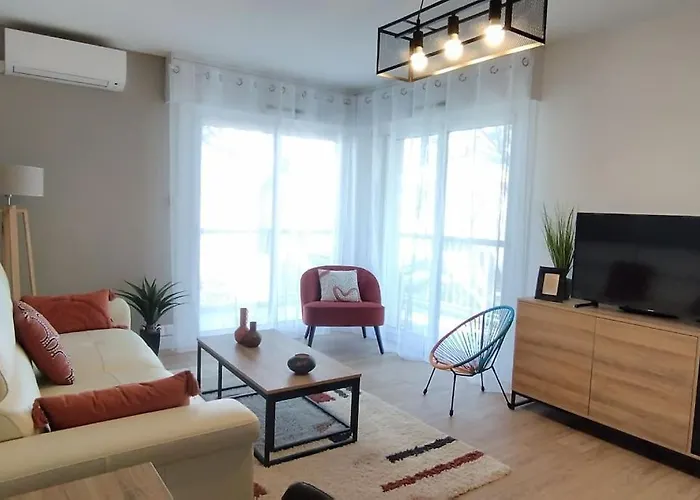 Les Geraniums, Bel Appartement Renove, Proche Plage Et Commerces