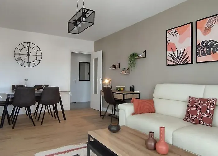 Les Geraniums, Bel Appartement Renove, Proche Plage Et Commerces